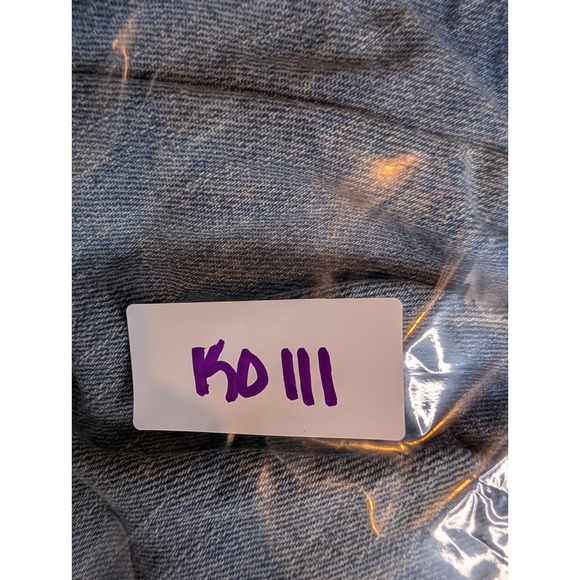 Retrofete Willa Skirt Womens S Light Wash Blue Denim Button Mini Skirt Festival - Picture 11 of 11